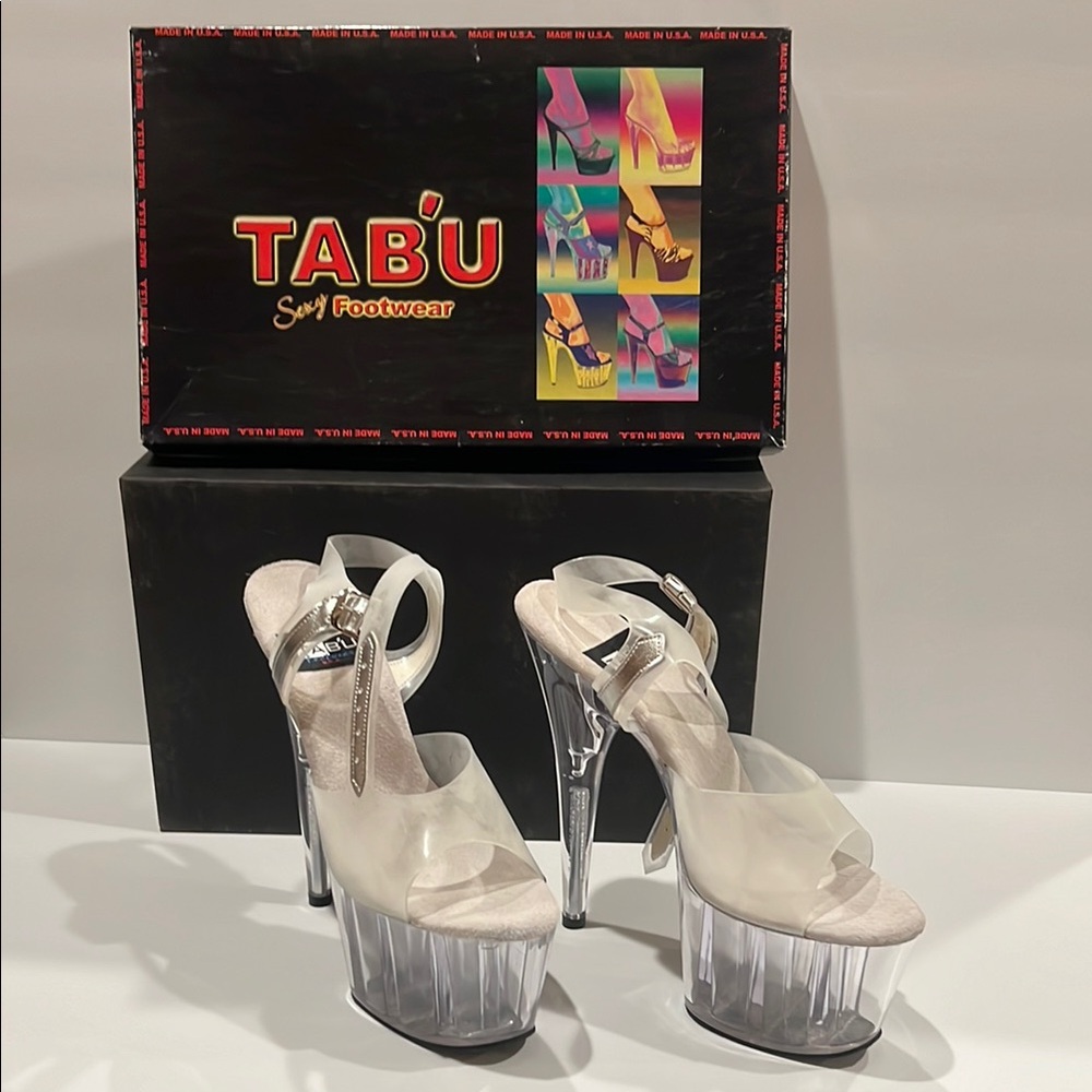 Women's Silver Platform Heels